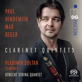 Soltan & Utrecht String Quartet - Hindemith/Reger: Clarinet 5Tets (Super Audio CD)