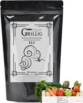 Grillig Artisan - Rookchunks Els - Rookhout voor warm roken - 1,5kg