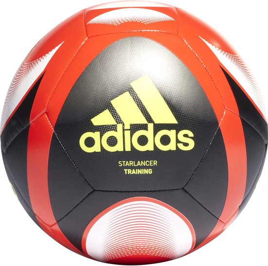 Adidas voetbal starlancer Trainingsbal - maat 5 - zwart | bol.com
