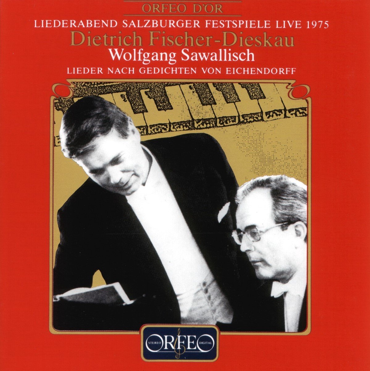 Dietrich Fischer-Dieskau & Wolfgang Sawallisch - Lieder Nach Gedichten Von Eichendorff (CD)