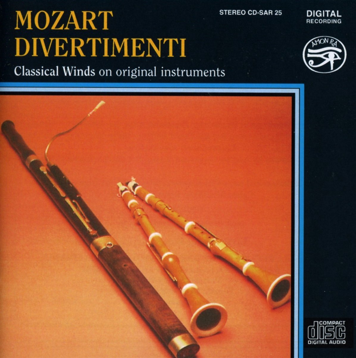 Archibald Classical Winds, Colin Lawson - Mozart: Divertimenti (CD)