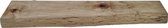 Gebeiteld.com-Wandplank-Boomstamplank-Zwevende plank-100 x 19 x 5 cm-inclusief plankendragers.