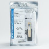 Smart Keeper Essential USB-C Port Lock (4x) + Lock Key Mini (1x) - Beige