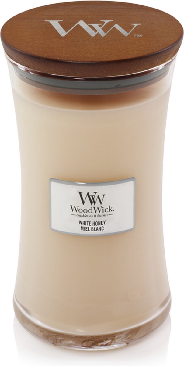WoodWick Miel Blanc - Petite Candle