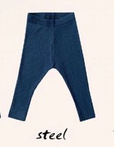 Boho Panna - legging - Steel blauw - maat 82
