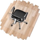 Vloerbeschermer - Bureaustoelmat - PVC - 90x120cm - Beschermmat - Vloerbeschermer bureaustoel - Antislipmat - Bureaustoel mat