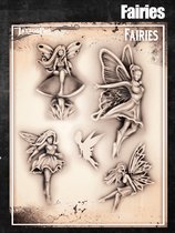 Wiser's Airbrush TattooPro Stencil – Fairies