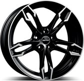 Velgen GMP Italia DEA Black Diamond 8x19 5x120 ET43 NB72,6 Bmw Opel Lexus 19 inch