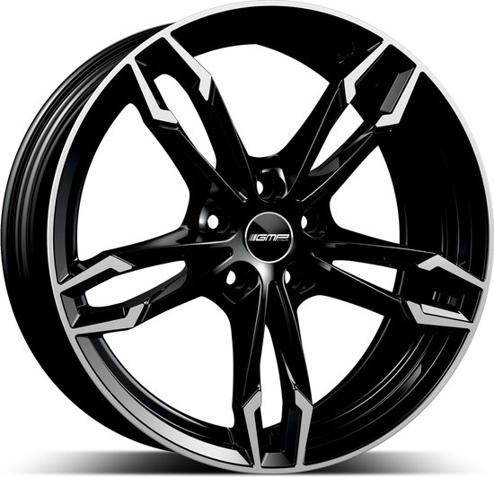 Velgen GMP Italia DEA Black Diamond 8x19 5x120 ET43 NB72,6 Bmw Opel Lexus 19  inch... | bol.com