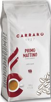 Carraro Primo Mattino - 1kg Koffiebonen - Voor espresso en cappuccino - Intens en smaakvol - Italiaanse koffiebrander uit Verona/Vicenza