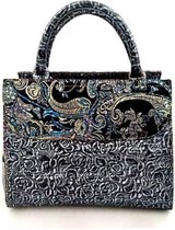 Laura Vita Tas YH181108-A Noir Grijs Combi