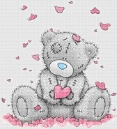 Teddybear 3 - Diamond Painting - Diamond Painting Volledig Pakket Volwassenen & Kinderen - 40 Kleuren - 40X40cm - Vierkant