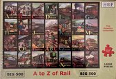 Legpuzzel House Of Puzzeles A to Z Of Rail