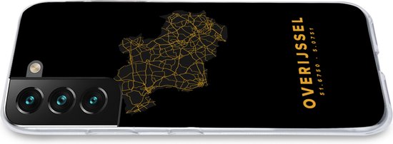 Coque Samsung Galaxy S22 - Nederland - Pays-Bas - Noir et or - Coque de téléphone en Siliconen