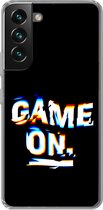 Geschikt voor Samsung Galaxy S22 Plus hoesje - Gaming - Game - Quote - Siliconen Telefoonhoesje
