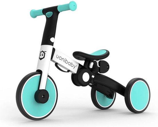 Vélo Tricycle pour Enfants Tricycle d'Équilibre Pédales Pliantes Poignée Poussoir Réglable Contrôle de Direction Vélo pour Tout-Petit Vélo Tricycle pour Enfants Tricycle d'Équilibre Pédales Pliantes Poignée Poussoir Réglable Contrôle de Direction Vélo pour Tout-Petit