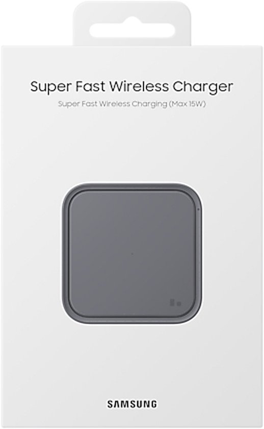 Samsung Wireless Charger Pad - met travel adapter - Zwart - Samsung