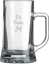 Gegraveerde bierpul 50cl De Beste Juf