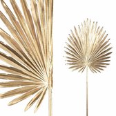PTMD Twig Plant Palm Kunstblad - 49 x 44 x 110 cm - Goud
