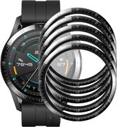 Geschikt Voor: Huawei Watch GT 2 46mm Smartwatchscreenprotector - Screenprotector - Full - 5 stuk - Bescherming - ZT Accessoires