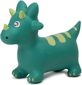 Eurekakids Skippy Dino - Skippydier Dinosaurus - Groen - 50 x 59 cm - Inclusief Pomp