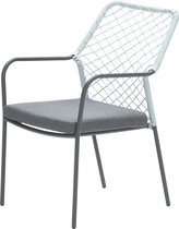 Garden Impressions Chaise de jardin Dido - aluminium - gris foncé/vert