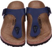 Birkenstock Gizeh Smal Blauwe Slipper