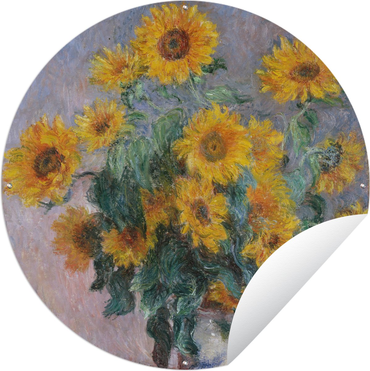 Reproduction Tableau 'Un Bouquet De Tournesols' De Claude Monet (1881) - Impressionnisme - Prêt à Accrocher