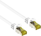 UBCPro - Patchkabel SFTP/PIMF CAT7 Wit 0,25M Met RJ45 Connectoren