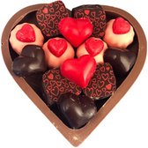 Valentijn - Bonbons - Chocolade hart - Lint: Speciaal voor jou - Cadeauverpakking
