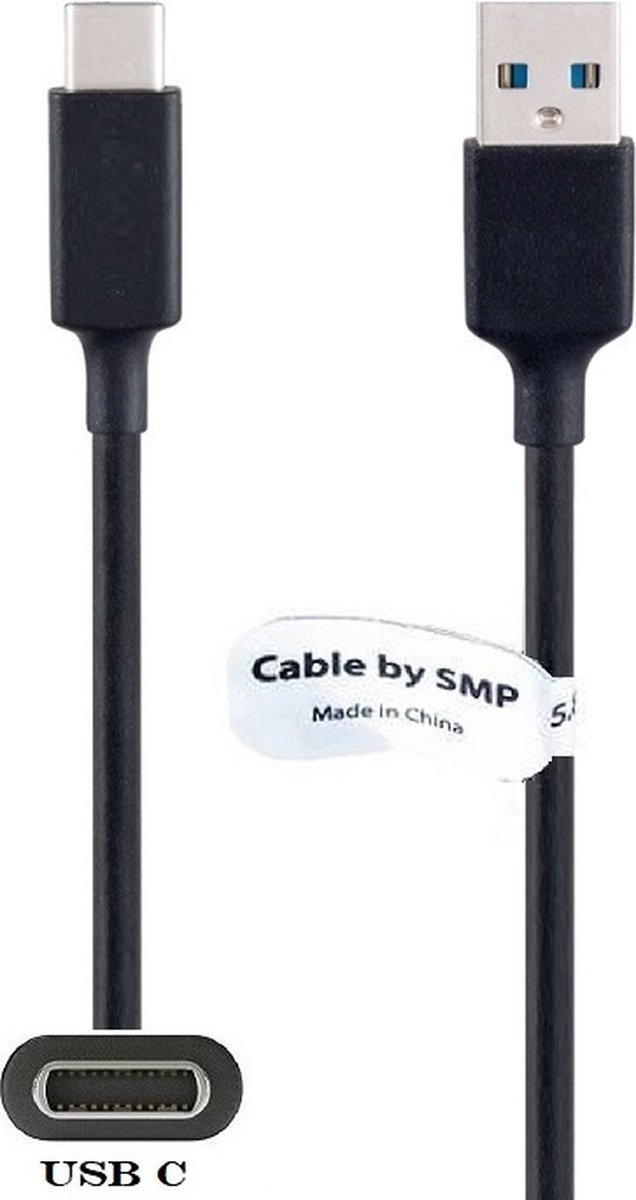 1,2m USB 3.0 C kabel Robuuste 60W & 56 kOhm laadkabel. Oplaadkabel snoer geschikt voor o.a. Olympus OM-D E-M1X, OM-D E-M1 Mark 2