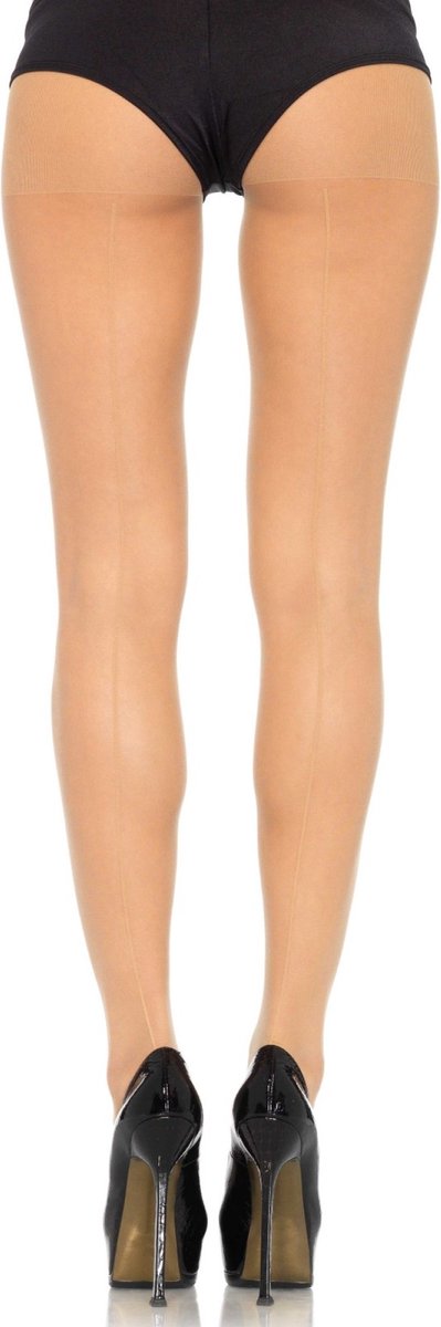 Leg Avenue Backseam Pantyhose + ["Huidskleur"]