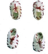 Antos Schoen Wit Met Strik 2'' - 50 stuks