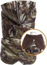 Croci hondenjas teckel military camouflage bruin (34 CM)