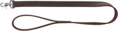 Trixie hondenriem rustic vetleer donkerbruin (100X2 CM)