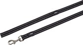 Rogz For Dogs Snake Hondenriem - 16 mm x 1.8 m - Zwart