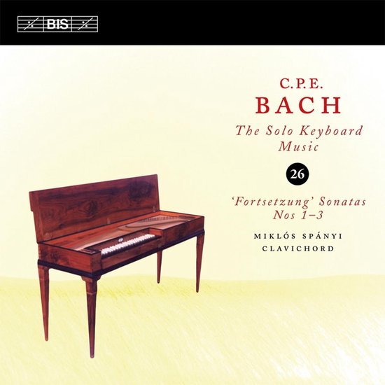 Miklós Spányi - C.P.E. Bach - Solo Keyboard Music (CD)