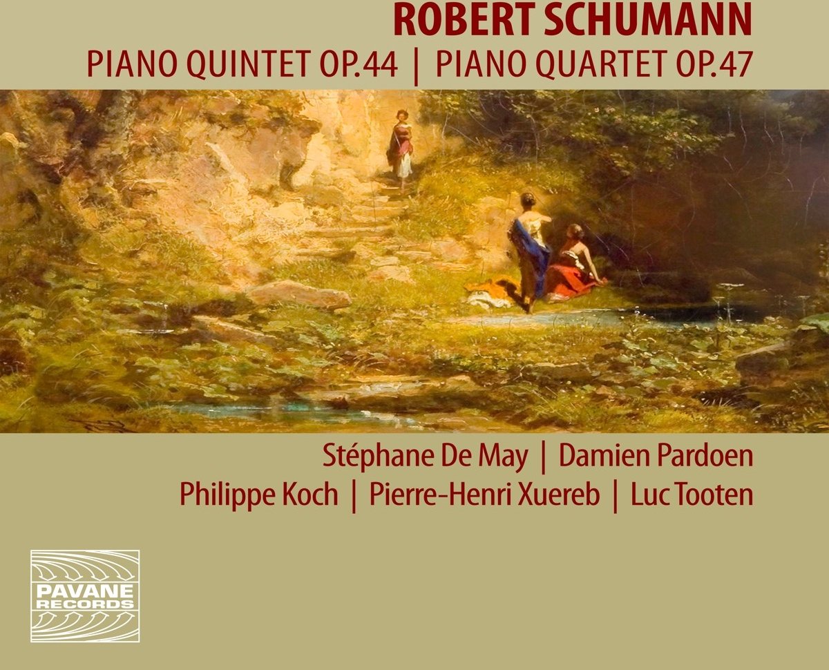 Stéphane De May, Damien Pardoen, Philippe Koch, Luc Tooten - Schumann: Piano Quintet & Quartet (CD)