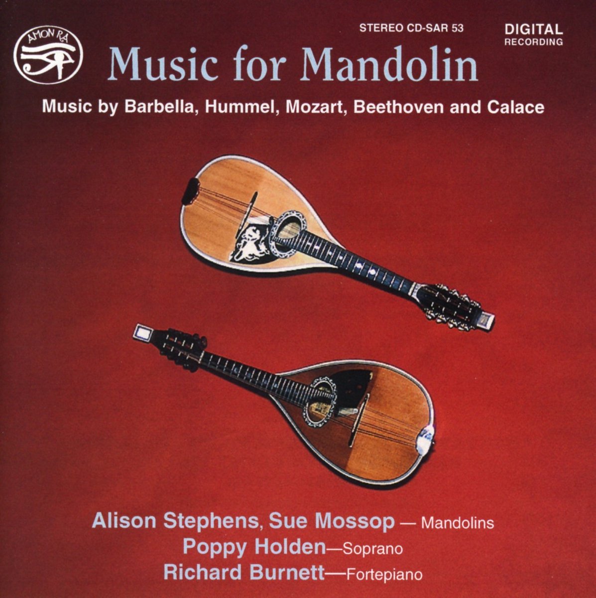 Alison Stephens, Sue Mossop, Poppy Holden, Richard Burnett - Music For Mandolin (CD)