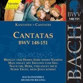 Bach-Ensemble, Helmuth Rilling - J.S. Bach: Cantatas Bwv 148-151 (CD)