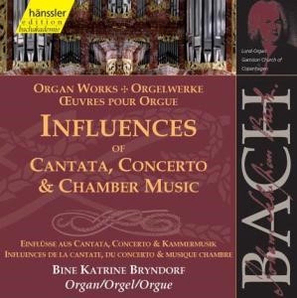 Bine Katrine Bryndorf - J.S. Bach: Influences Of Cantata, Concerto & C (CD)