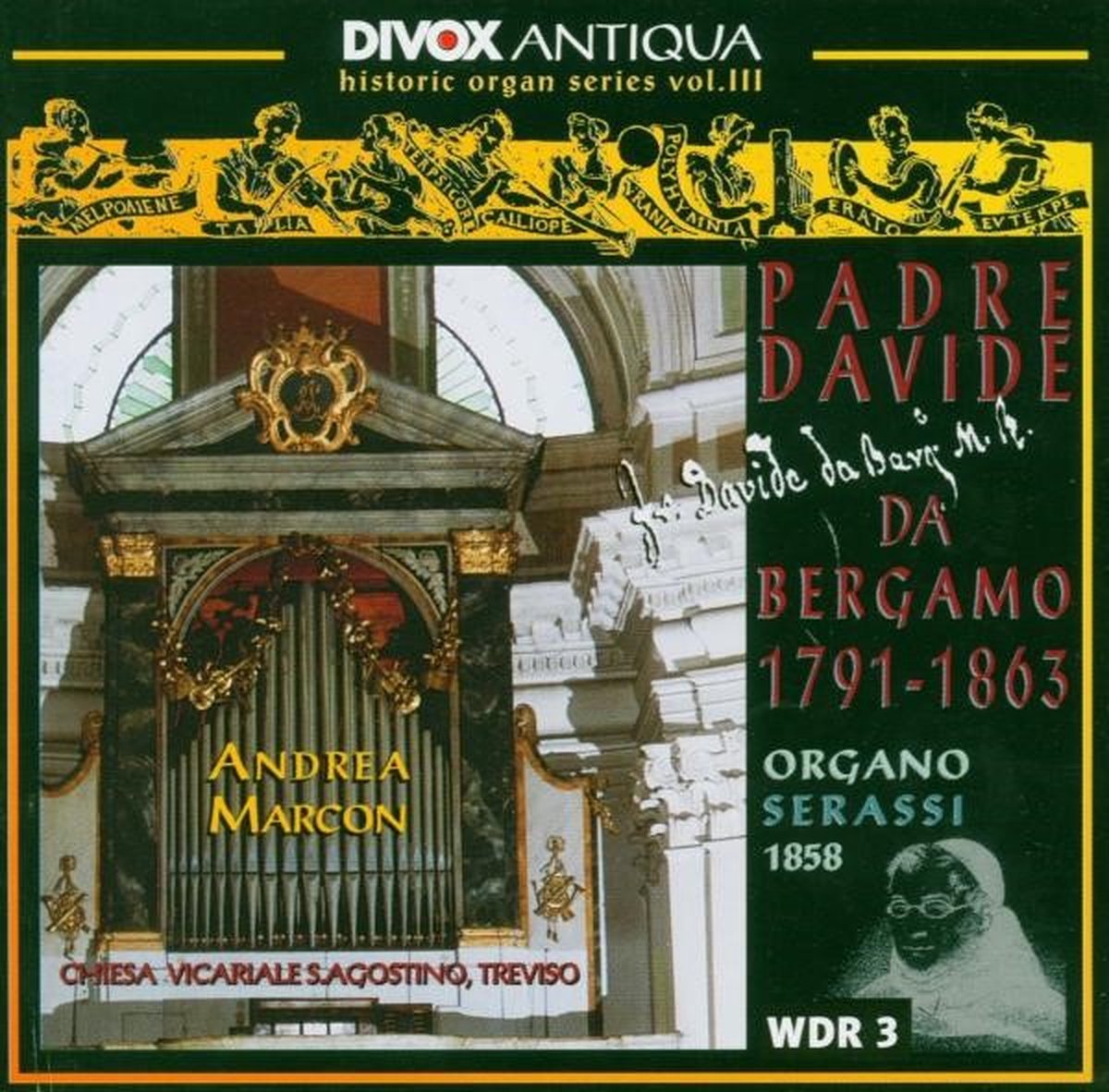 Andrea Marcon - Bergamo: Romantic Organ Works (CD)