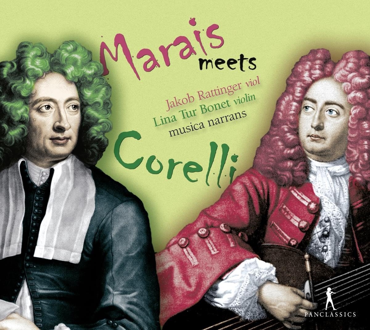 Ensemble Musica Narrans, Lina Tur Bonet, Jakob David Rattinger - Marais Meets Corelli (CD)