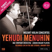 BBC Symphony Orchestra, Yehudi Menuhin, Sir Malcolm Sargent - Mozart: Violin Concertos (Live) (2 CD)