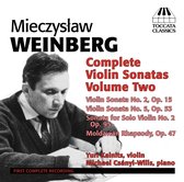 Yuri Kalnits en Michael Csányii-Will - Mieczysław Weinberg: Complete violin sonatas volume 2 (CD)