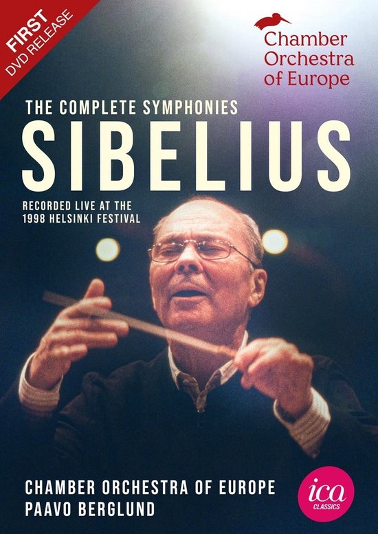 DVD hoes met dirigent Paavo Berglund, "Sibelius: The Complete Symphonies". Opname van 1998 Helsinki Festival.
