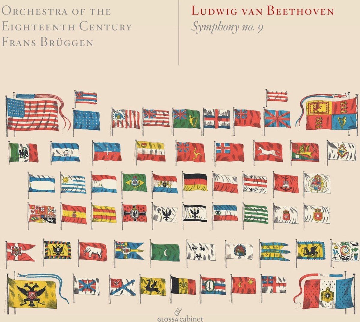 Orchestra Of The Eighteenth Century, Frans Brüggen - Beethoven: Symphony No.9 (CD)