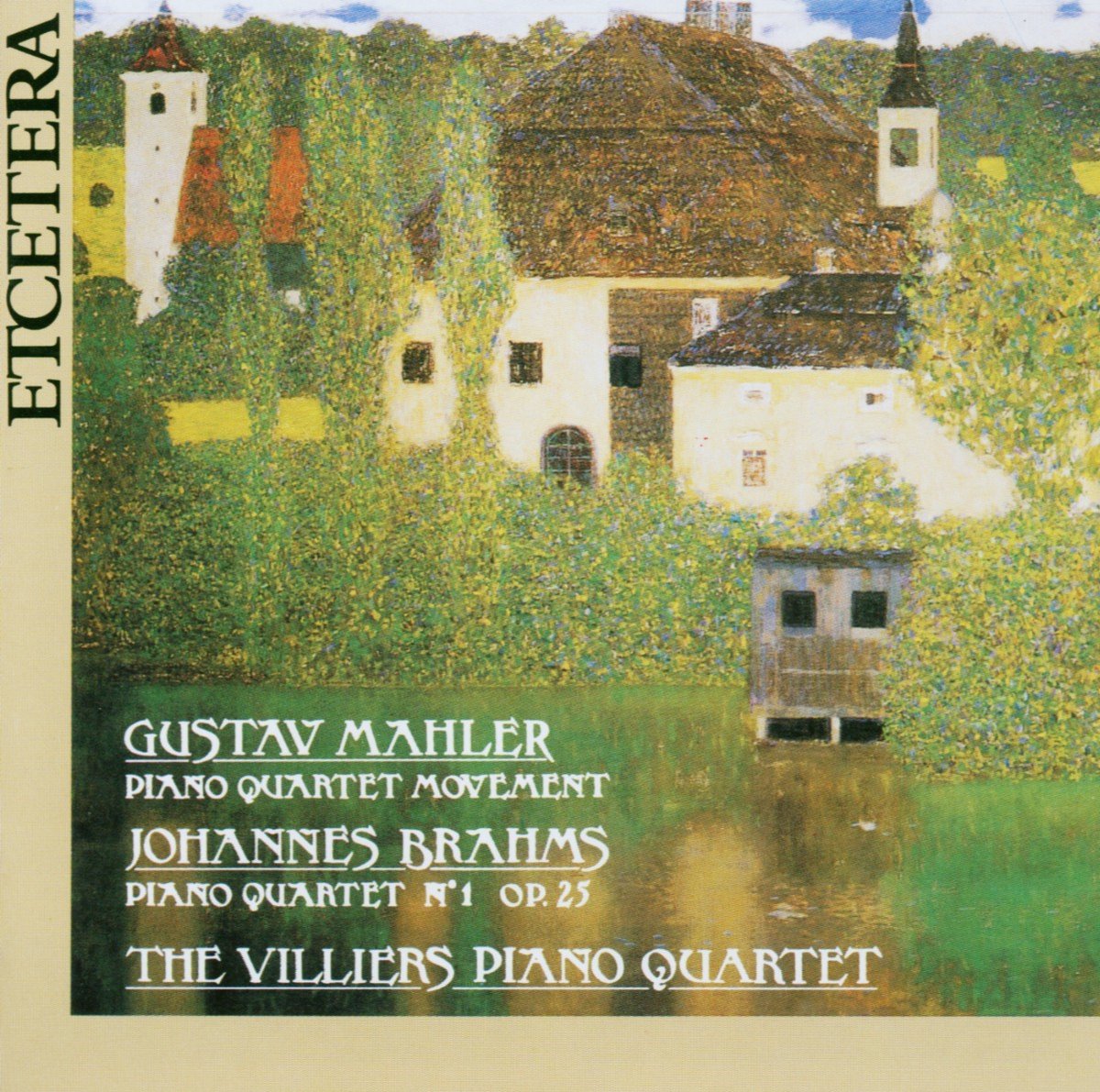 Villiers Piano Quartet - Brahms: Music For Piano Quartet (CD)