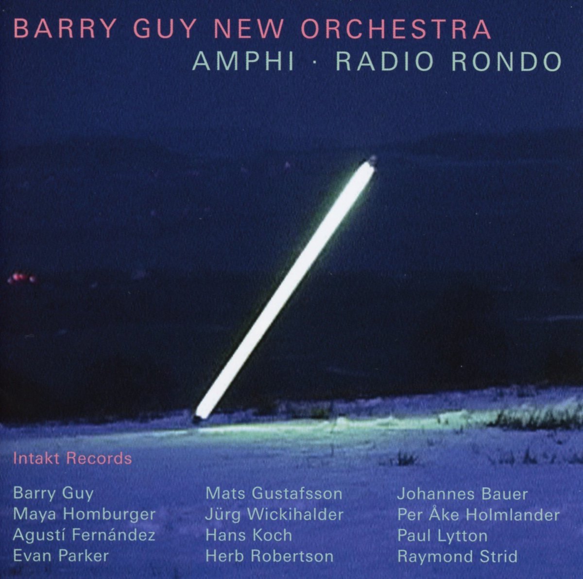 Barry Guy New Orchestra - Amphi , Radio Rondo (CD)