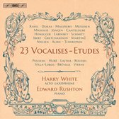 Harry White - 23 Vocalises - Études (CD)